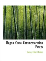 Magna Carta Commemoration Essays