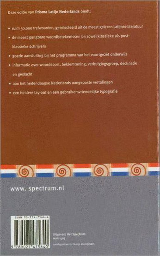 Grote Prisma Latijn-Nederlands