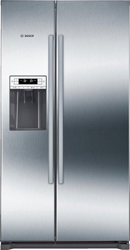 Televisie kijken vat Wrak Bosch KAD90VI30 Serie 6 - Amerikaanse koelkast - RVS | bol.com