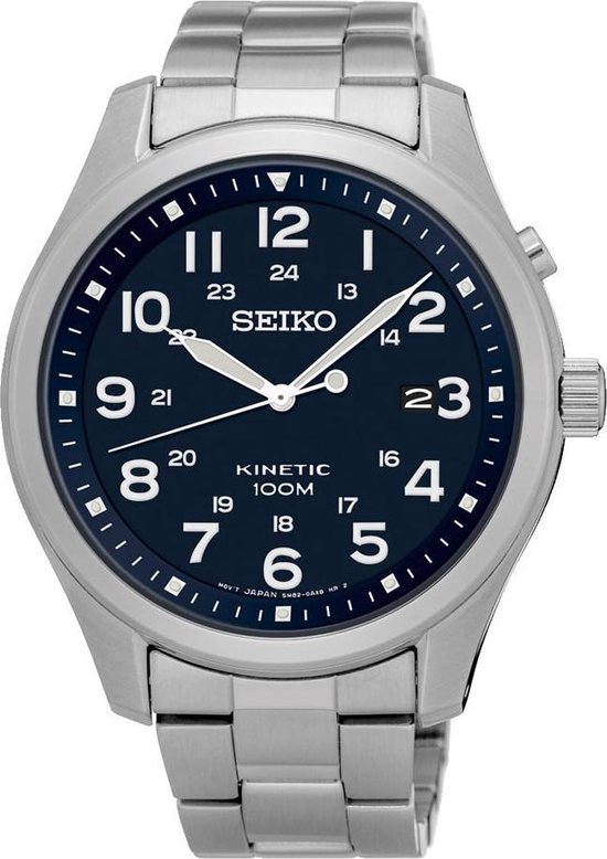 Seiko SKA721P1 horloge heren - zilver - edelstaal | bol.com