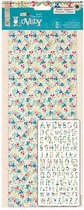 Canvas Alphabet Stickers (106pcs) - Sew Lovely