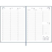 Ryam Bureau Agenda 2022  -  Weekly ZWART   (21cm x 30cm)