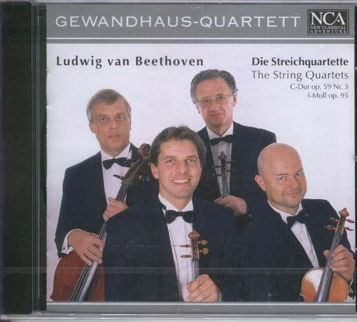 Beethoven: Streichquartette C-Dur op. 59 Nr. 3, f-Moll op. 95