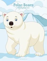 Polar Bears Coloring Book 1 & 2