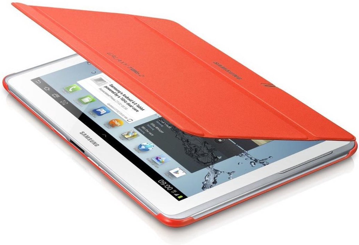 Samsung Galaxy Note 10.1 Book Cover (Oranje)