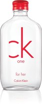 Calvin Klein CK One Red Vrouwen 100ml eau de toilette