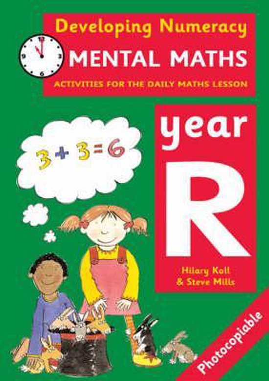Developing Numeracy Mental Maths Year R Activities for the D ... - cover