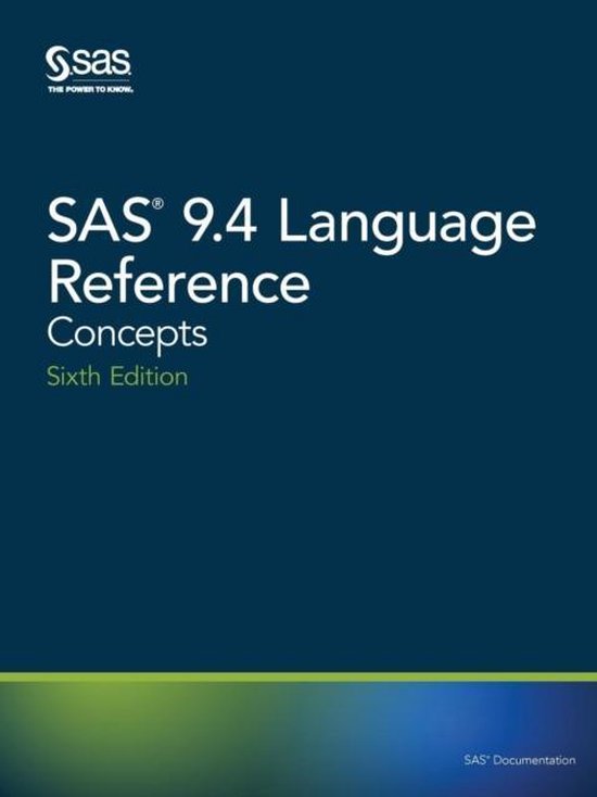 SAS 9.4 Language Reference 9781629608211 Boeken