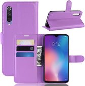 Book Case - Xiaomi Mi 9 SE Hoesje - Paars