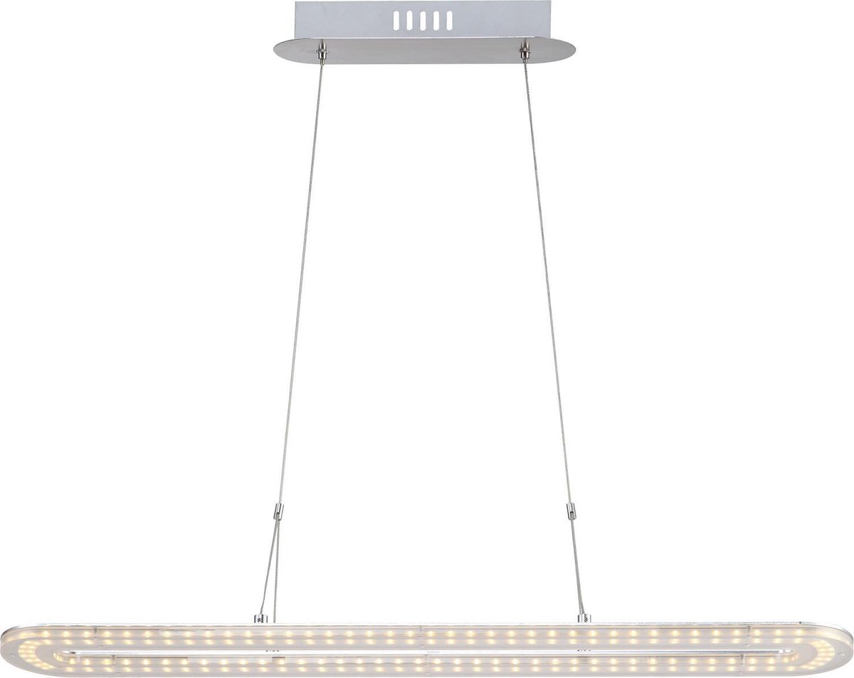 Hanglamp Globo Areg LED - Chroom/Nikkel mat