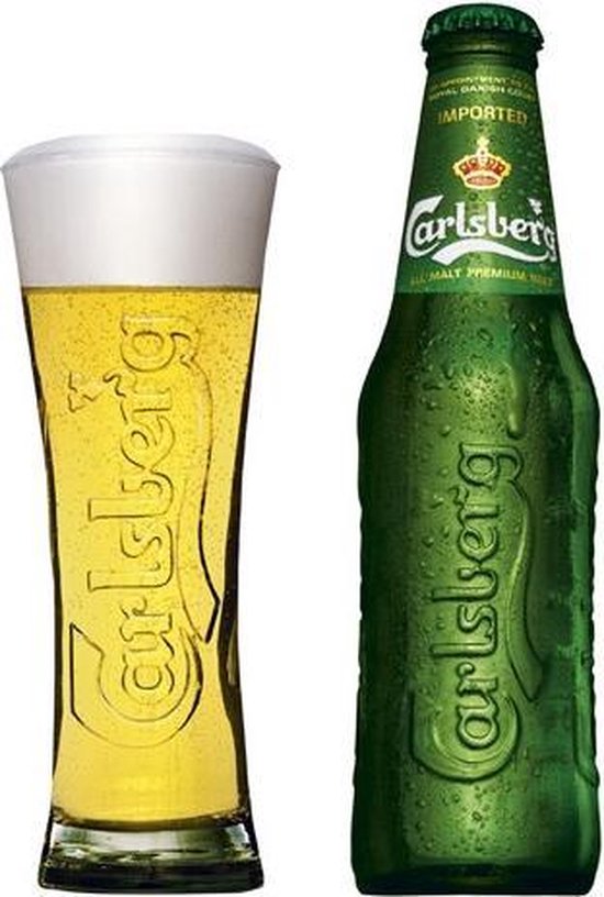 Set glazen van Carlsberg, 2st | bol.com