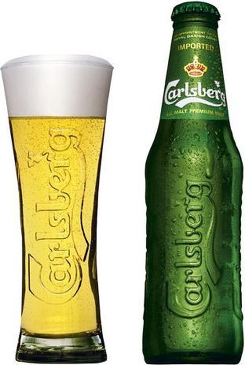 Set glazen van Carlsberg, 2st bol.com