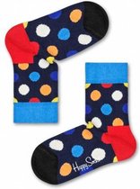 Happy Socks Kids Big Dot sokken, 12-24 mnd, Maat 19/22
