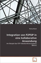 Integration von P2PSIP in eine kollaborative Anwendung