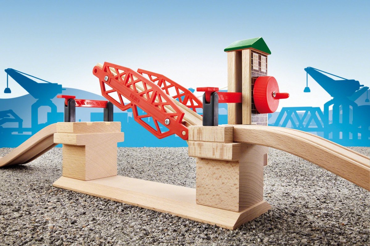 BRIO Ophaalbrug - Spoorweg speelgoed voor hand-oog coördinatie - 33757 — afbeelding 9