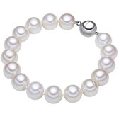 Valero Pearls Parel armband Sterling zilver Gekweekte zoetwaterparels wit