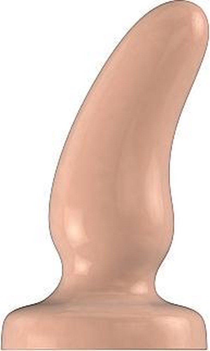 Goedkoopste Buttplug - Rubber - 4 Inch - Model 7 - Flesh