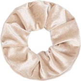 Scunchie Beige Velvet