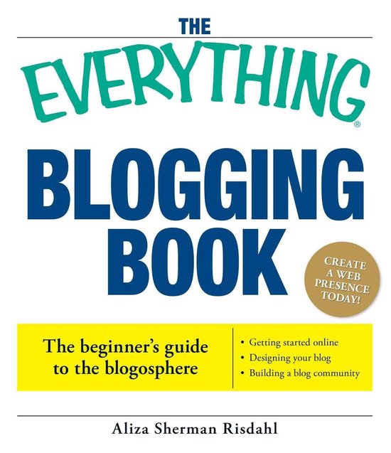 The Everything Blogging Book - cover
