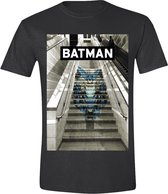 Batman - Batman Graffiti T-Shirt - Grijs - S