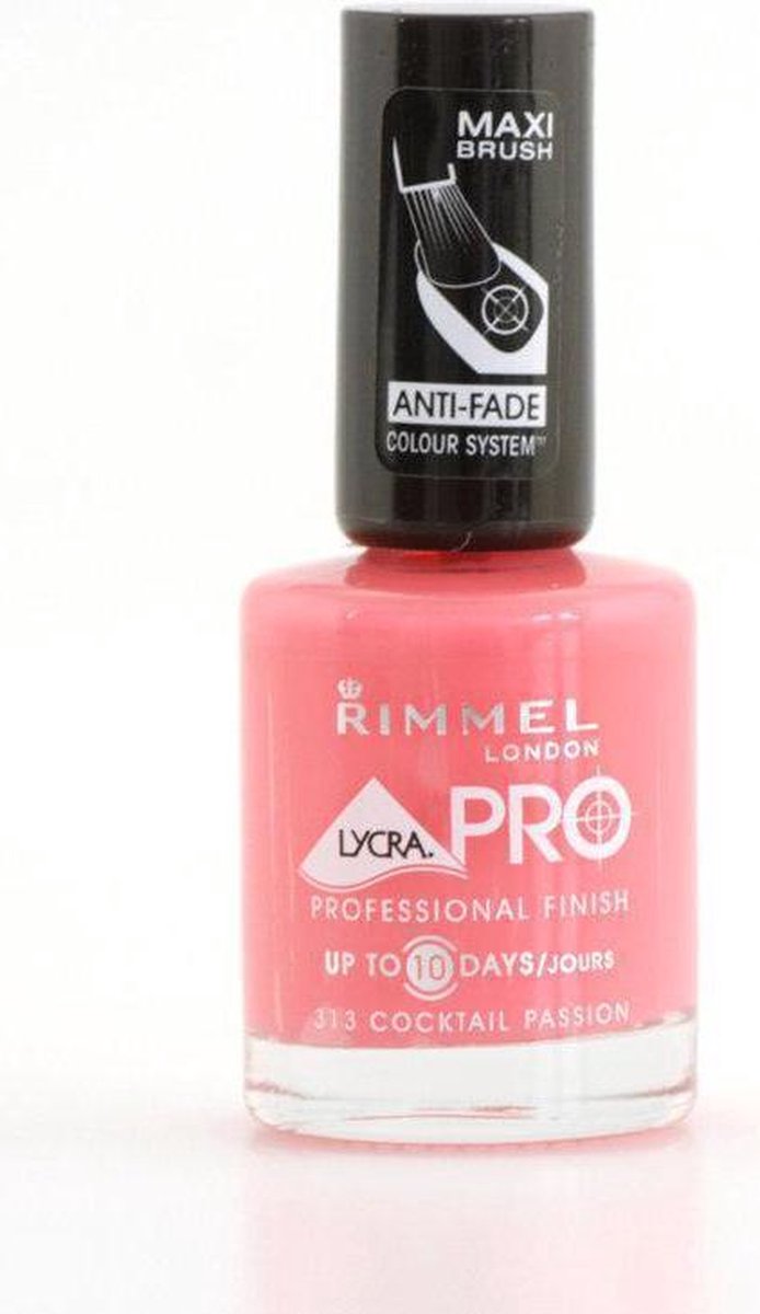 Goedkoopste Rimmel London Lycra Colour Memory Nagellak - 313 Cocktail Passion