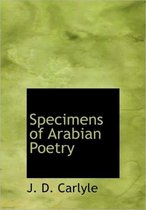Specimens of Arabian Poetry
