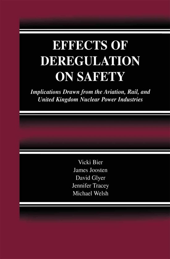 Effects of Deregulation on Safety - cover