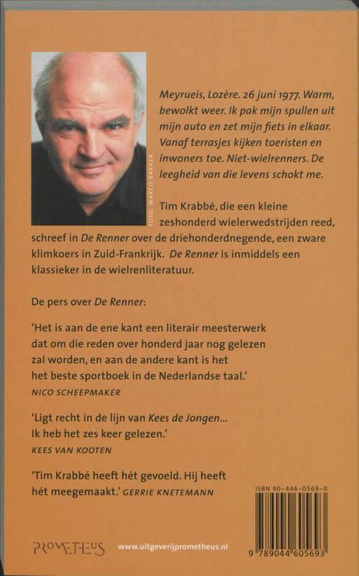 Renner, Tim Krabbé 9789044605693 Boeken