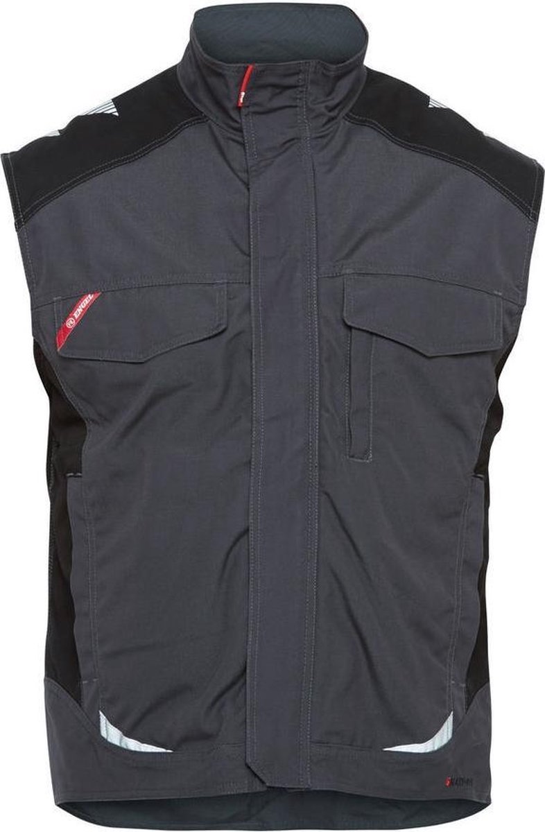 F. Engel 5810-254 Service Vest Antraciet/Zwart maat L