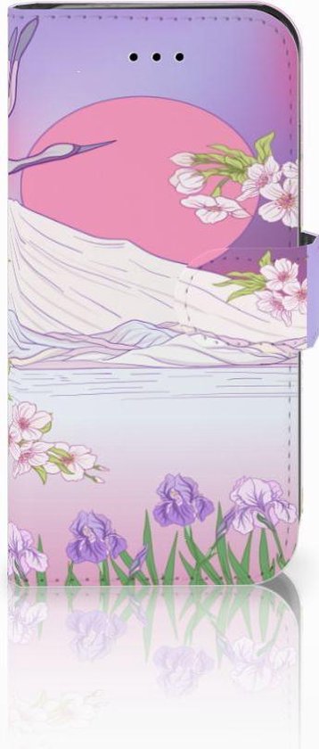 Foto: Book case iphone 7 8 se 2020 se 2022 hoesje bird flying