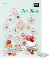 Rico 132 Borduurboek Tea Time