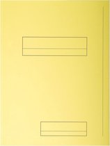 5x Exacompta dossiermap Jura 250                            2 kleppen geel