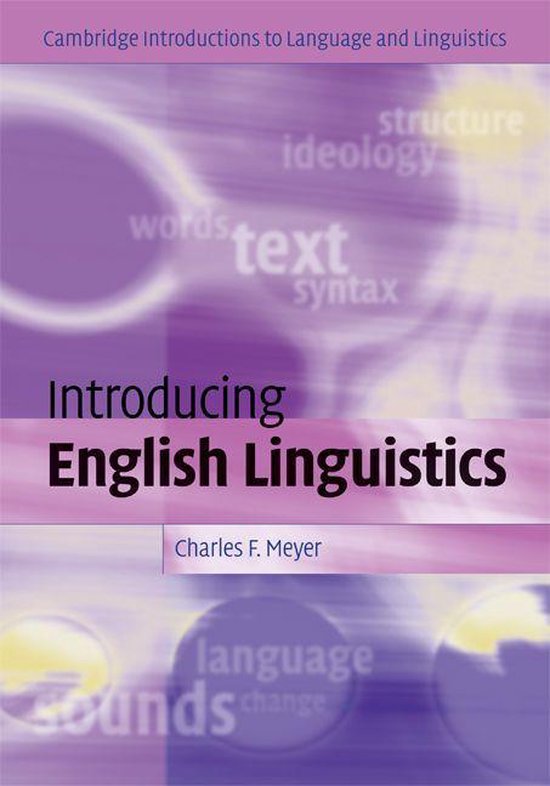 Cambridge Introductions to Language and Linguistics - Introd ... - cover