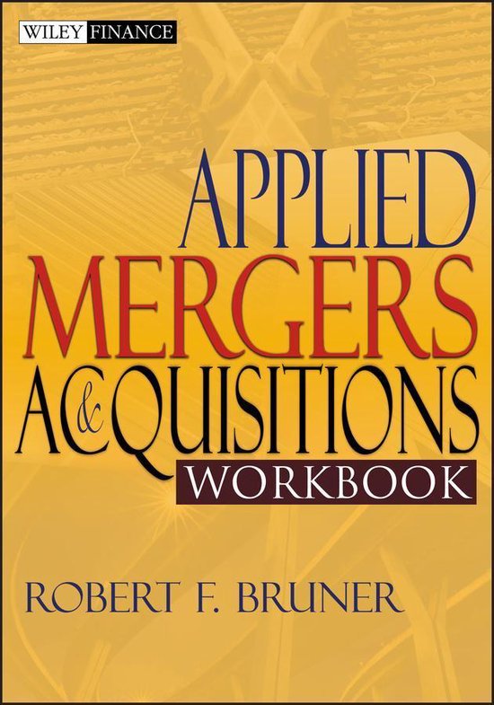 Wiley Finance 175 - Applied Mergers and Acquisitions Workboo ... - cover