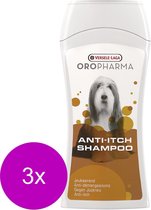 Versele-Laga Oropharma Anti-Itch Shampoo - Hondenvachtverzorging - 3 x 250 ml