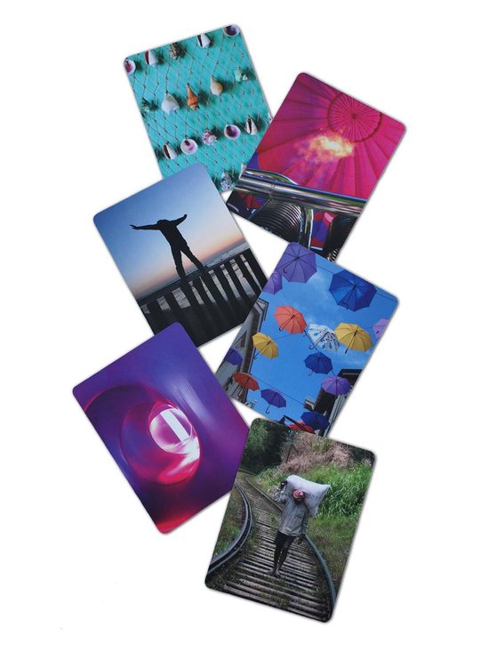 Thumbnail van een extra afbeelding van het spel coachkaarten, coaching cards, photo-association cards and qualities game