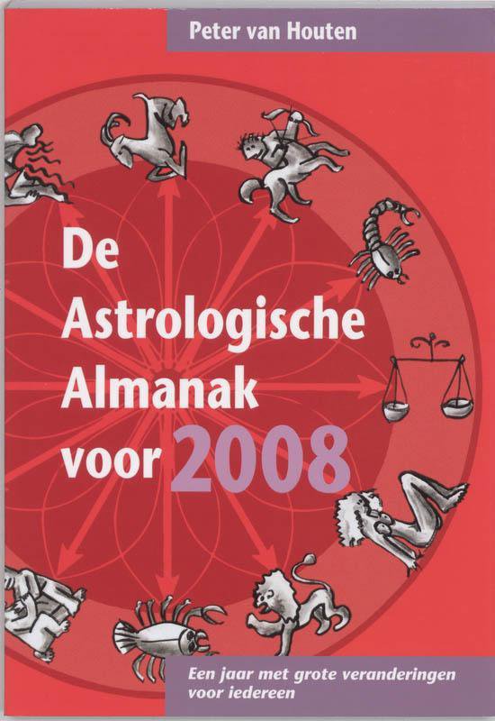 Cover van het boek 'De astrologische almanak voor' van Peter van Houten