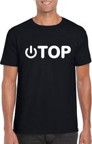 Gay shirt power top zwart heren L
