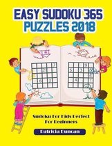 Sudoku Books for Beginners- Easy Sudoku 365 Puzzles 2018