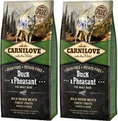 Carnilove adulte canard / faisan double pack 2x12 kg
