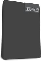Dormisette Mako Jersey Topdek Split hoeslakens 140 X 200 cm antra