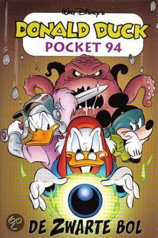 Omslag van Donald Duck pocket nr 94 de zwarte bol
