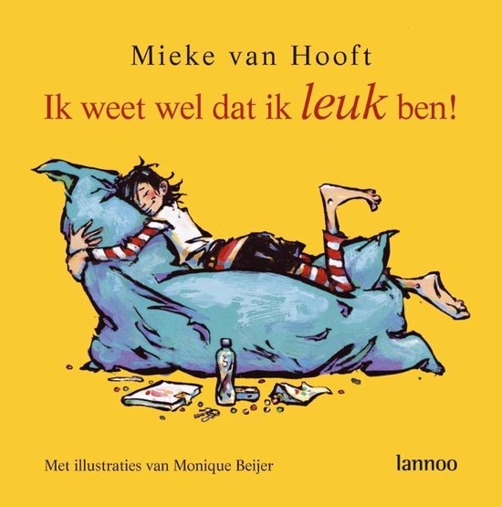 Cover van het boek 'Ik weet wel dat ik leuk ben!' van Mieke van Hooft