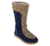 Sorel The Campus Tall - Snowboots - Vrouwen - Maat 37 - Blauw/ Beige