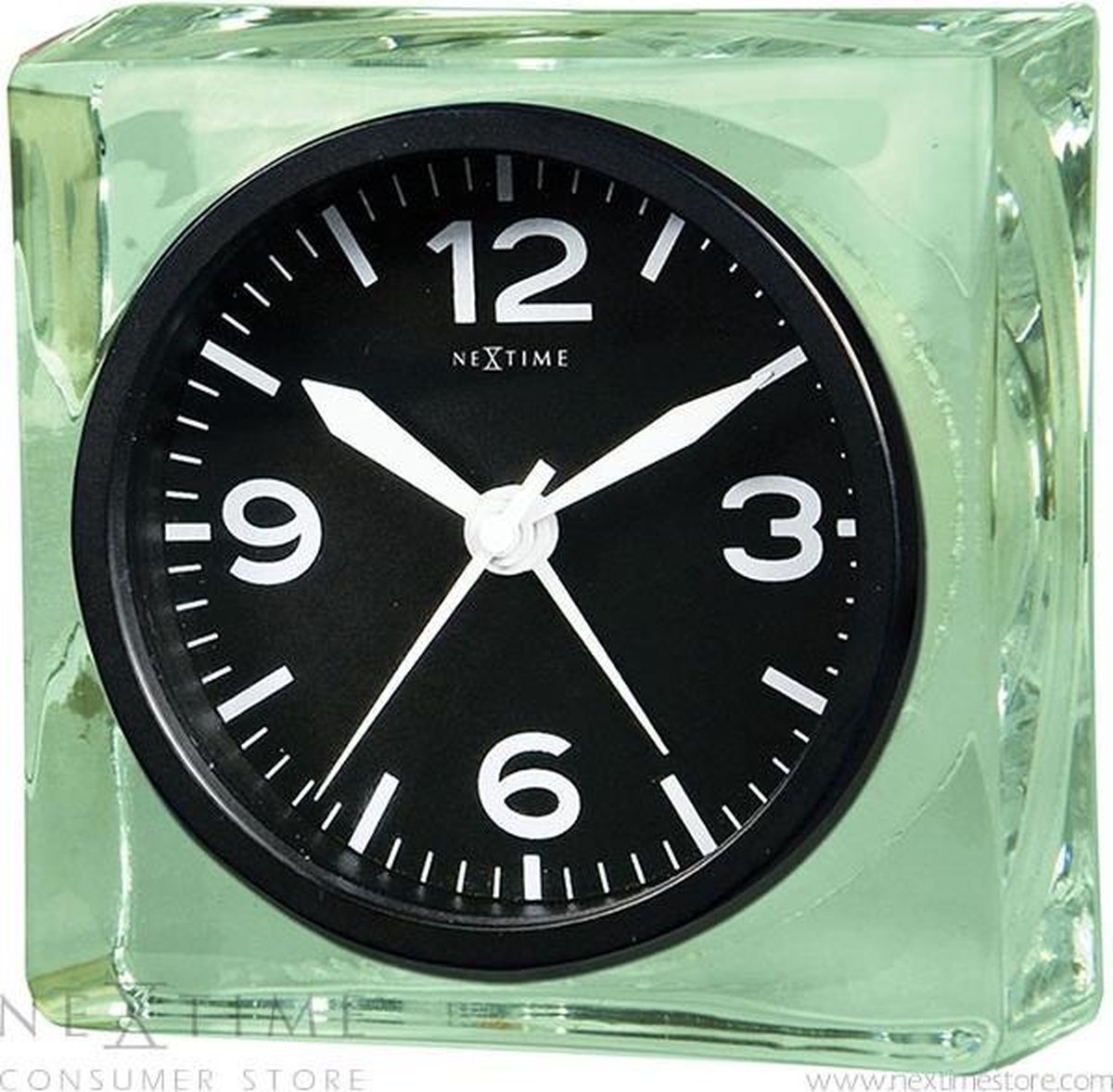 NeXtime Alarm Klok - Real Time Glas