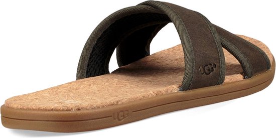 UGG Heren Slippers Seaside Slide - Groen - Maat 43 | bol.com