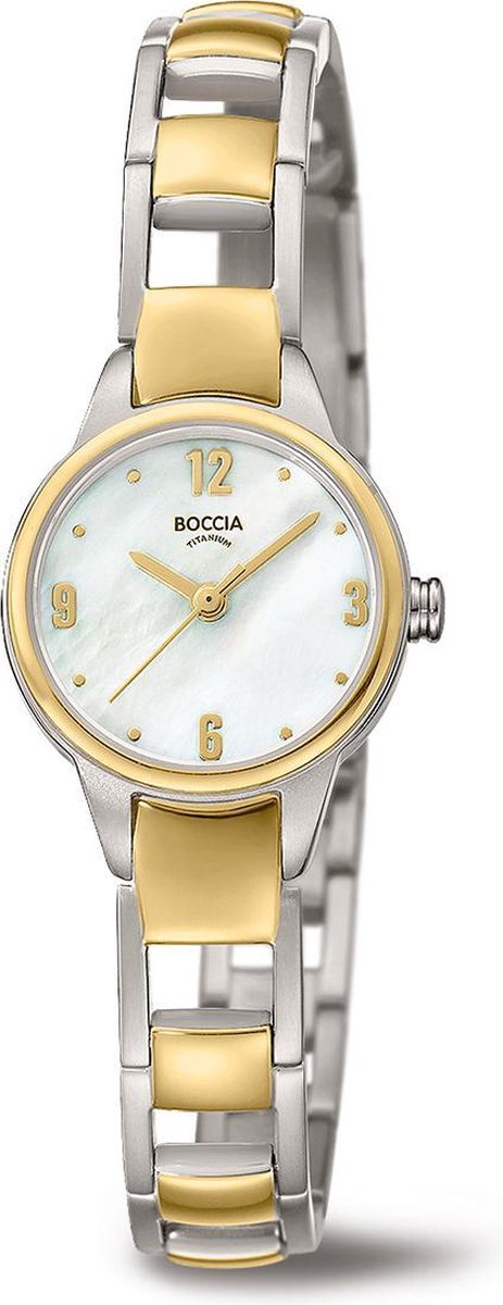 Boccia Titanium 3277.02 Dames Horloge 22 mm