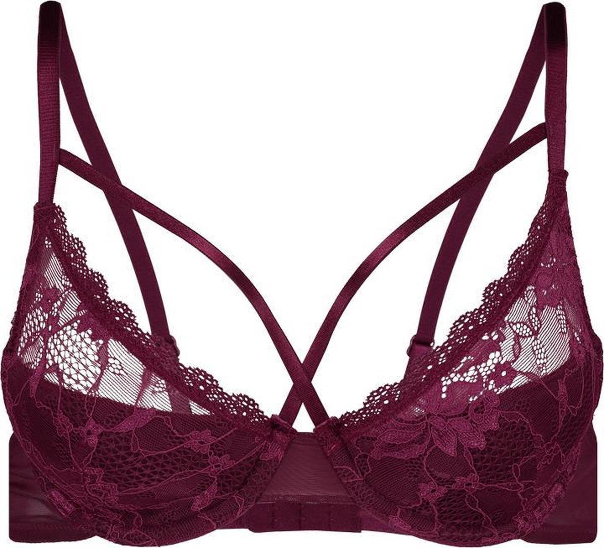 Sapph Jodie half padded bra pink Dames Beha - Pink - Maat 90C