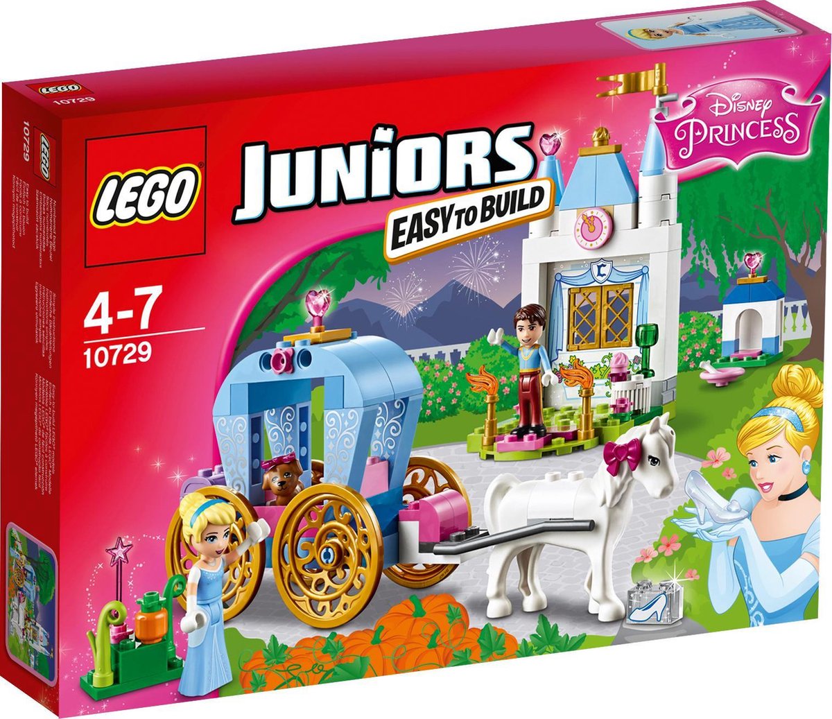 LEGO Juniors Disney Princess Assepoesters Koets - 10729 | bol.com
