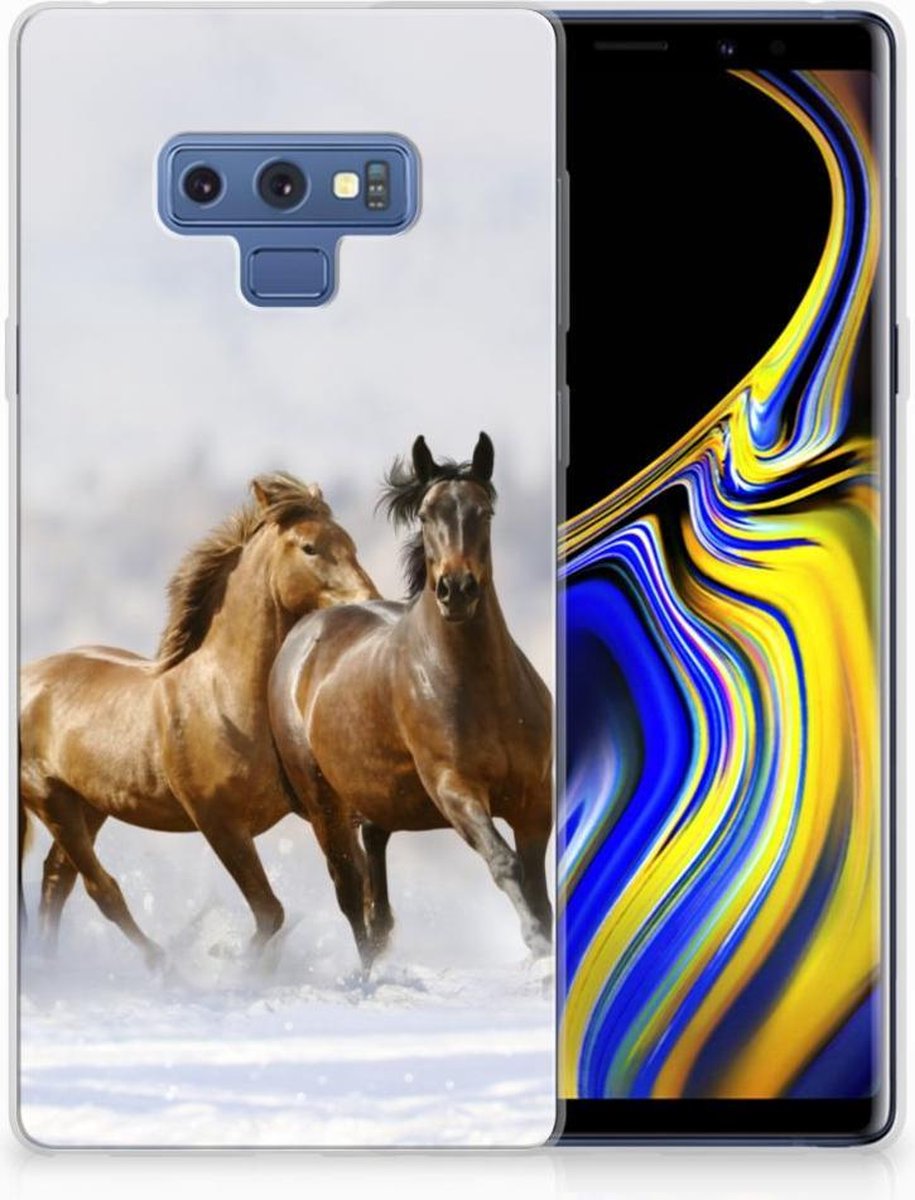 Samsung Galaxy Note 9 TPU Hoesje Paarden